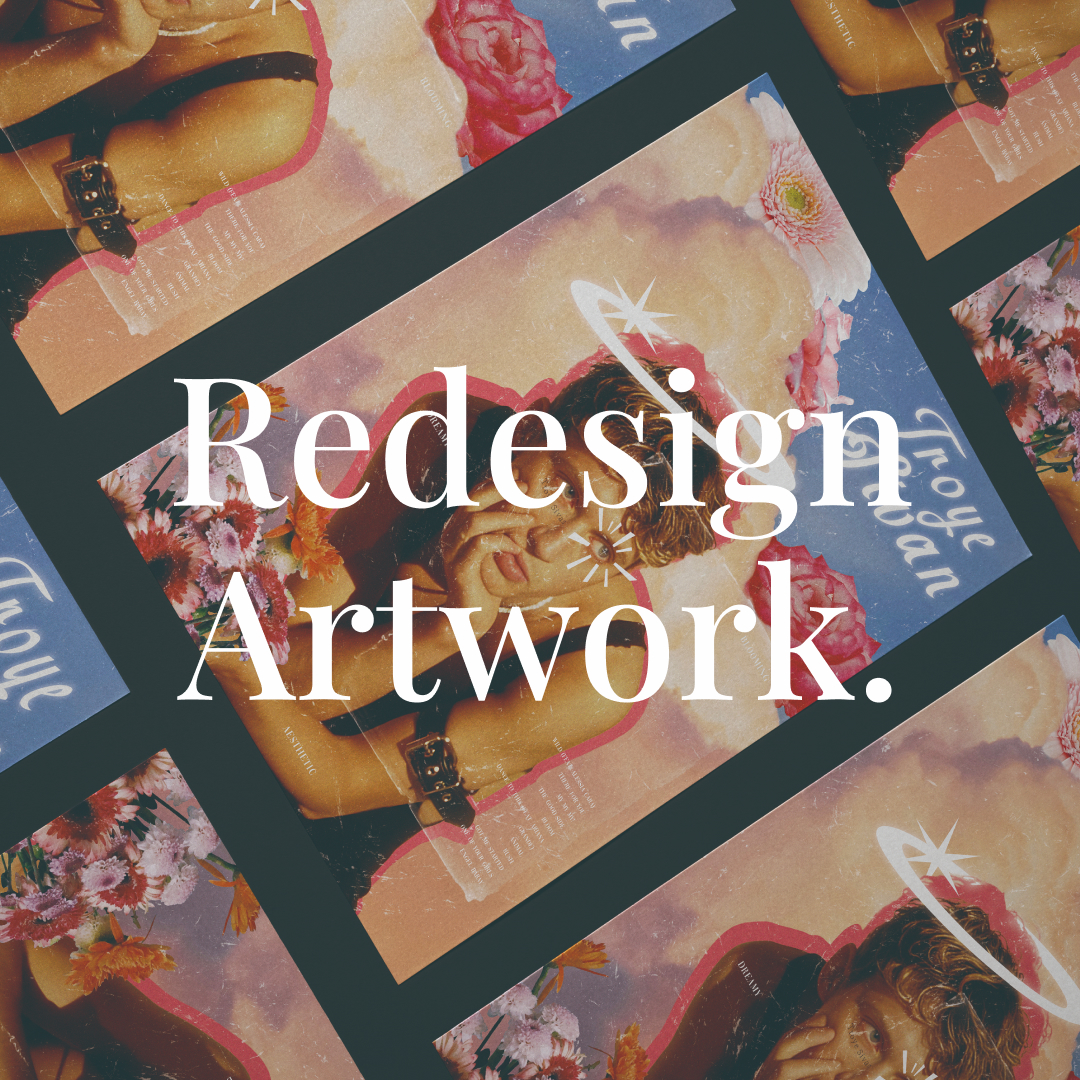 Benson Boone & Troye Sivan 앨범커버 리디자인